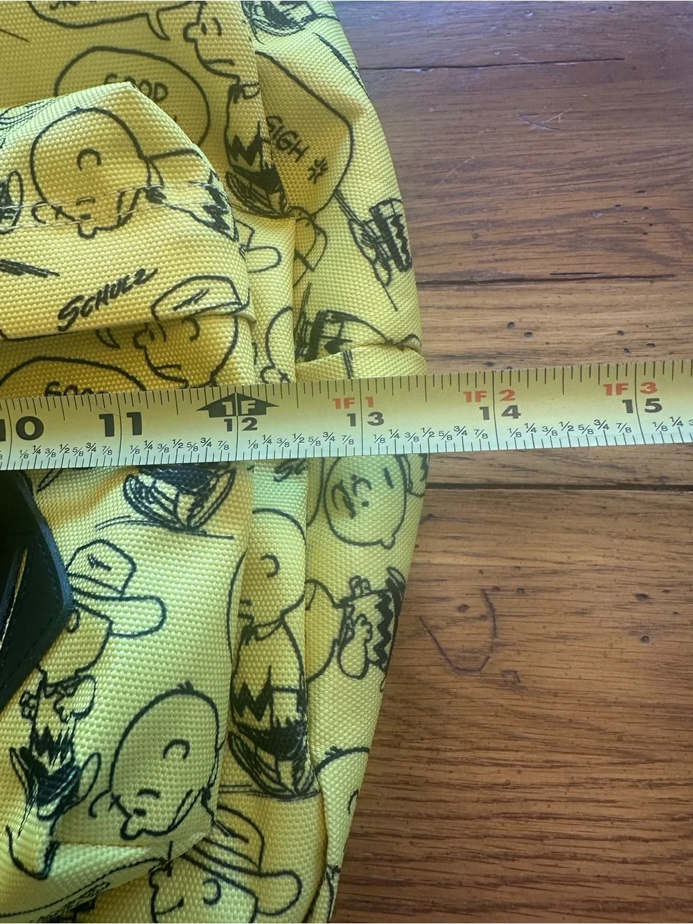 Vans x Peanuts Old Skool ll Charlie Brown Black and Yellow Backpack Like New
